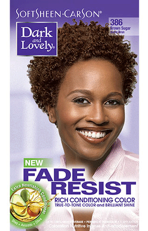 Dark & lovely color #386 brown sugar