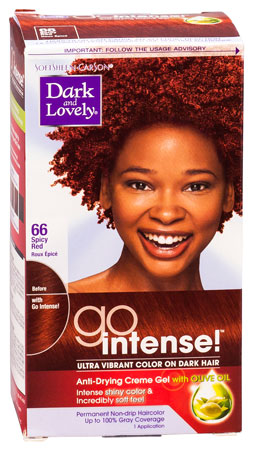 Dark & lovely color #66 spicy red