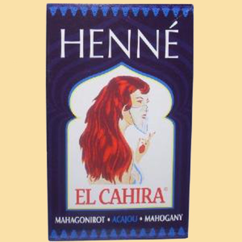 Henne elcahira acajou 90g