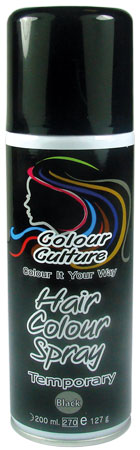 Colour culture spray black 200ml