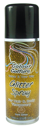Colour culture \gold glitter\ 200ml