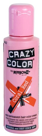 Crazy Color #57 Coral Red 100ml