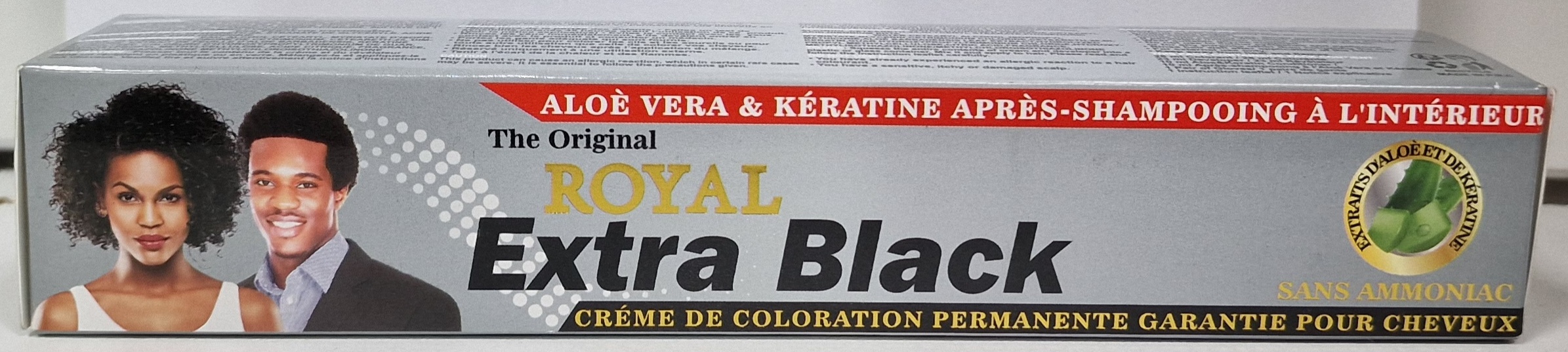 Royal extra black tenture noir