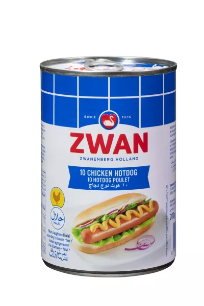 Zwan hot dog poulet 400g