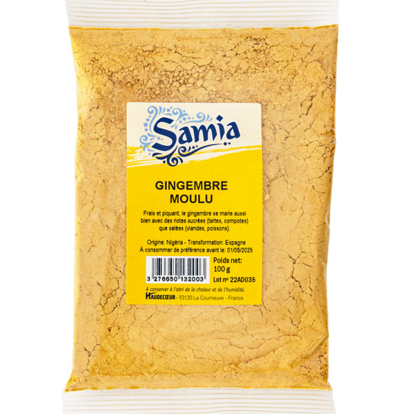 Gingembre moulu Samia 100g