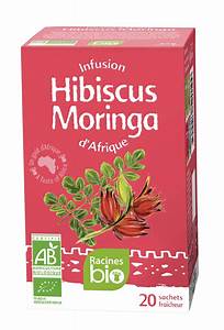 Racines bio hibiscus moringa 20 sac