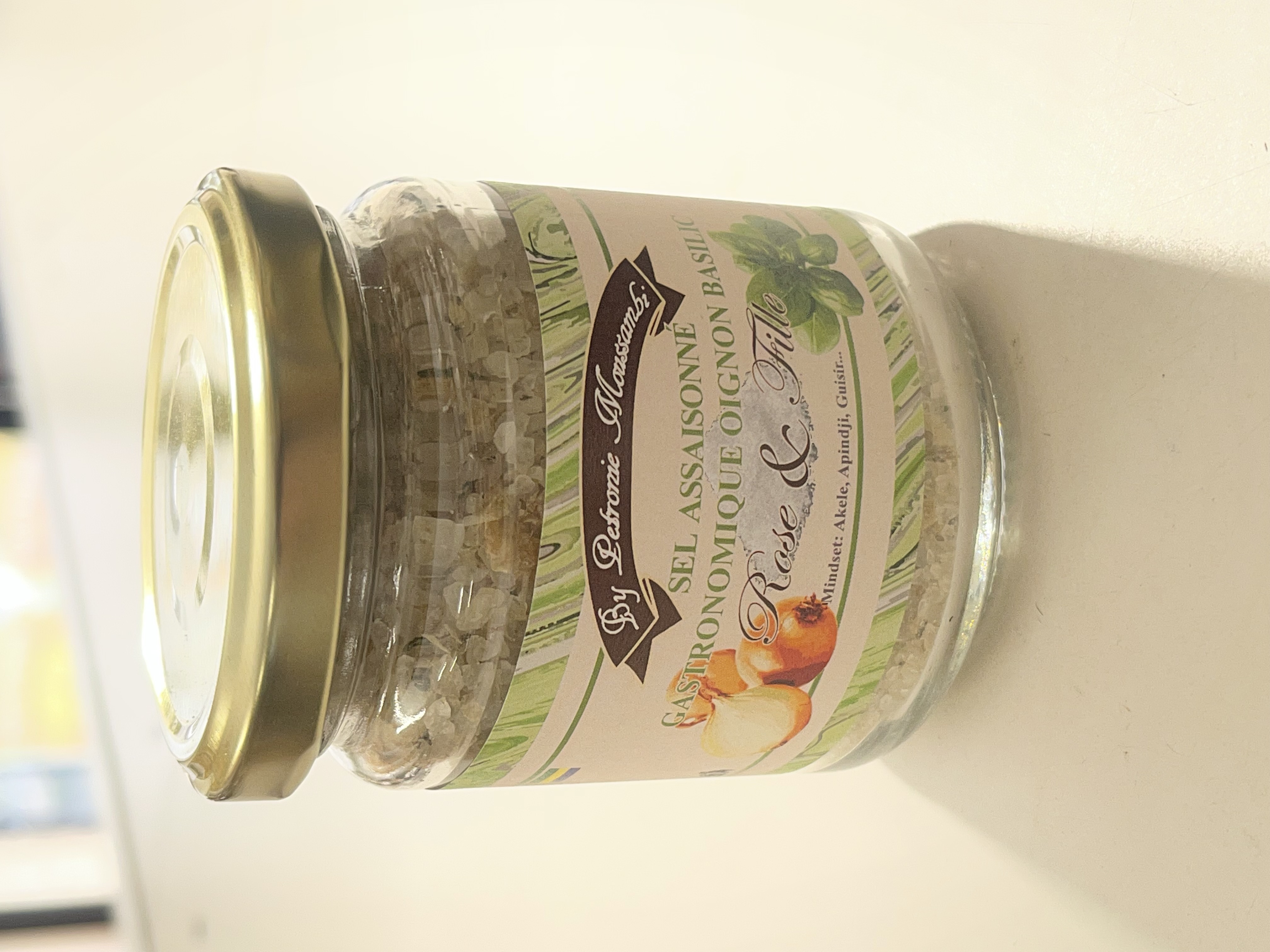 R&t Gastronomique Oignon Basilic Sel 348g