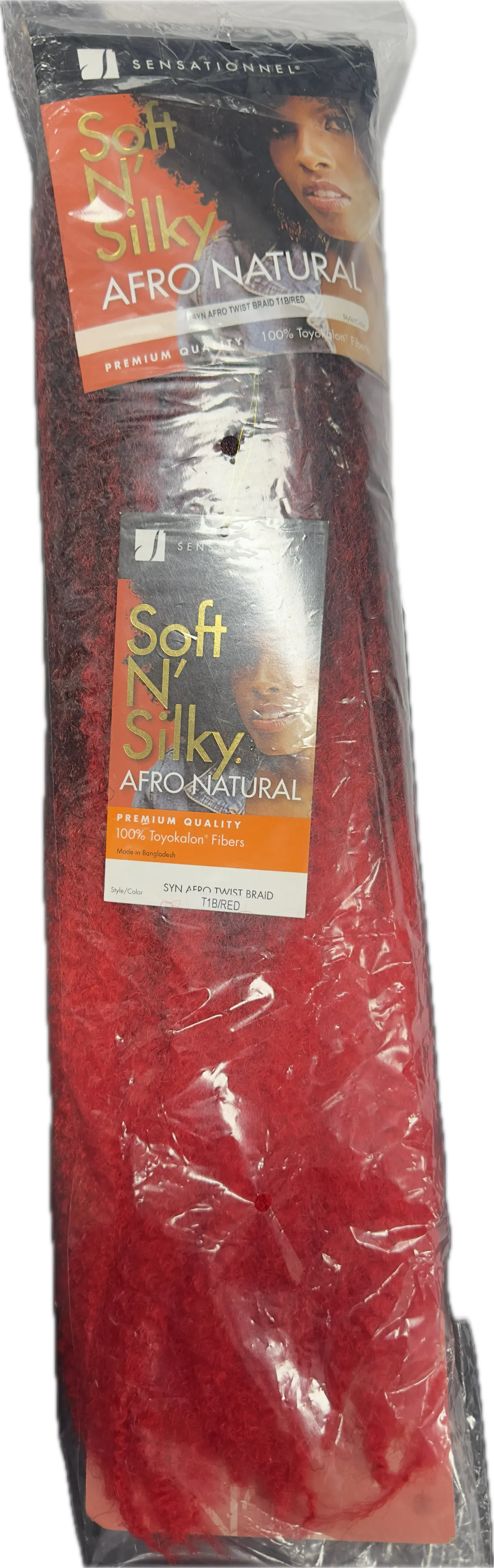 Afro Twist Braid Color #t1b/red