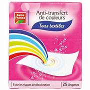 Anti Transfert Couleur 25 Sets