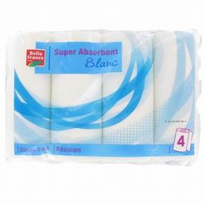 Essuie Tout Blanc 4 Pcs