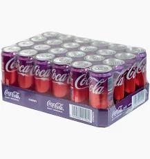 Coca Cola Cherry Francais 24x33cl