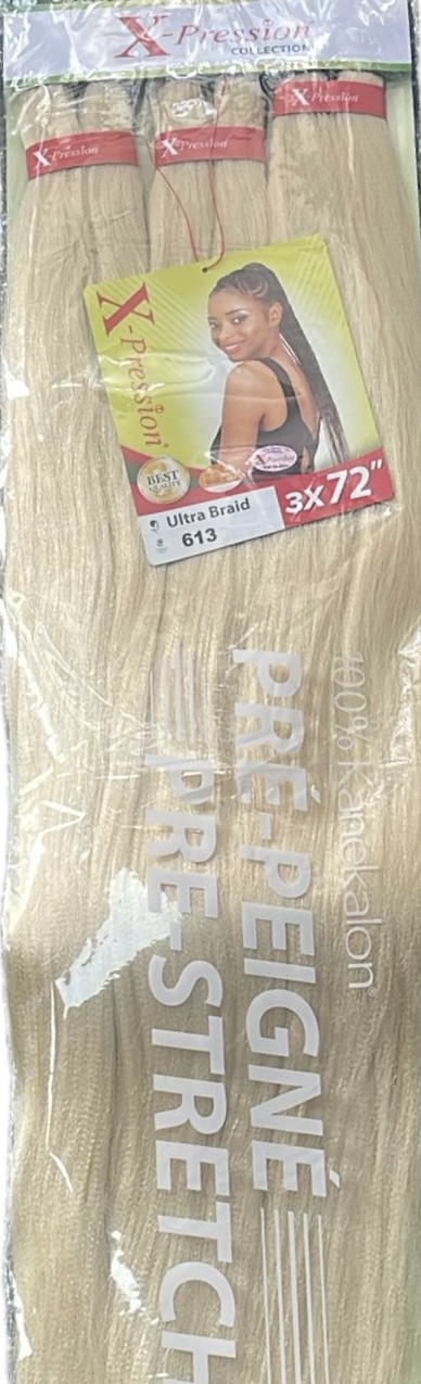 Xpression Ultra Braid 3x72''#613