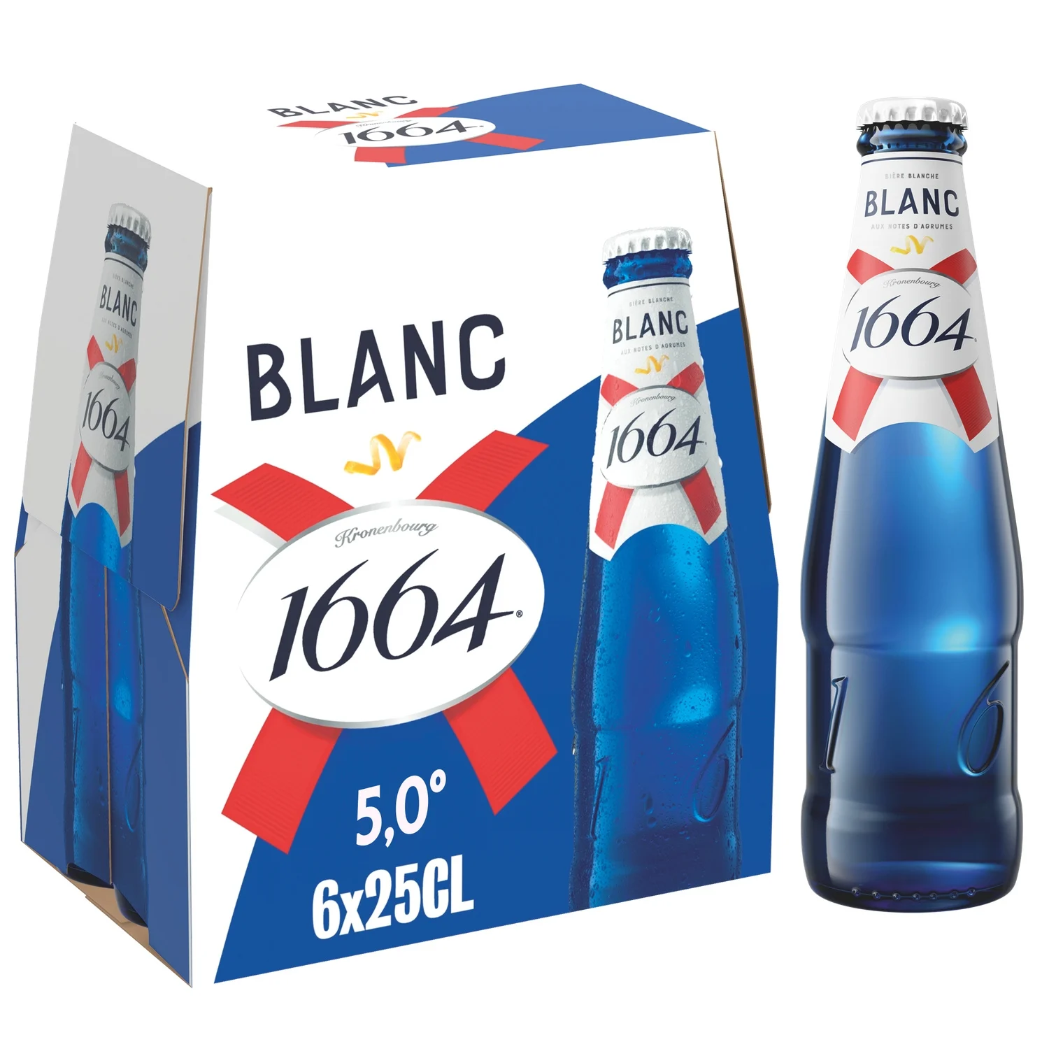 1664 Biere Blanche Pack 6x25cl