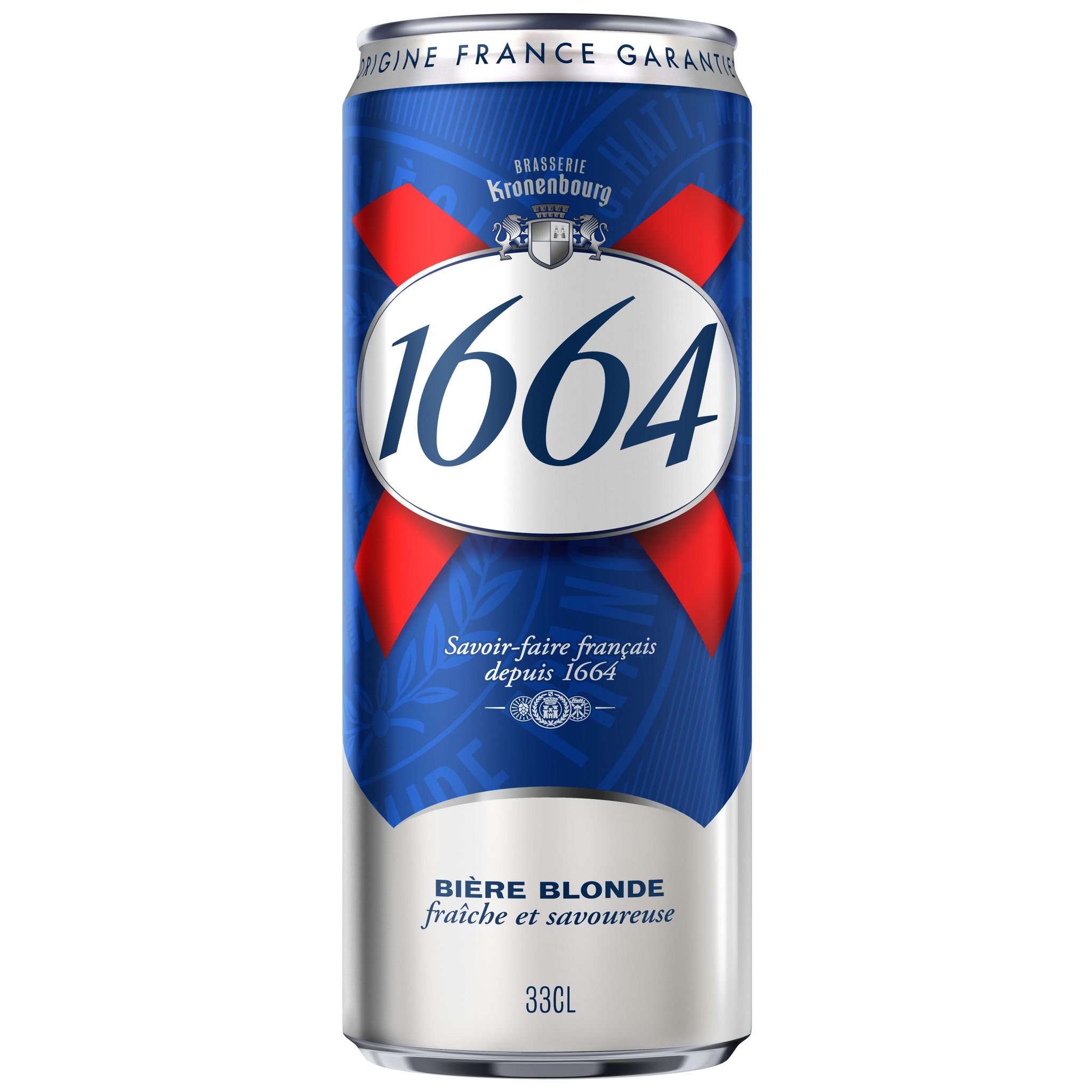 1664 Biere Blonde Cannette 33cl