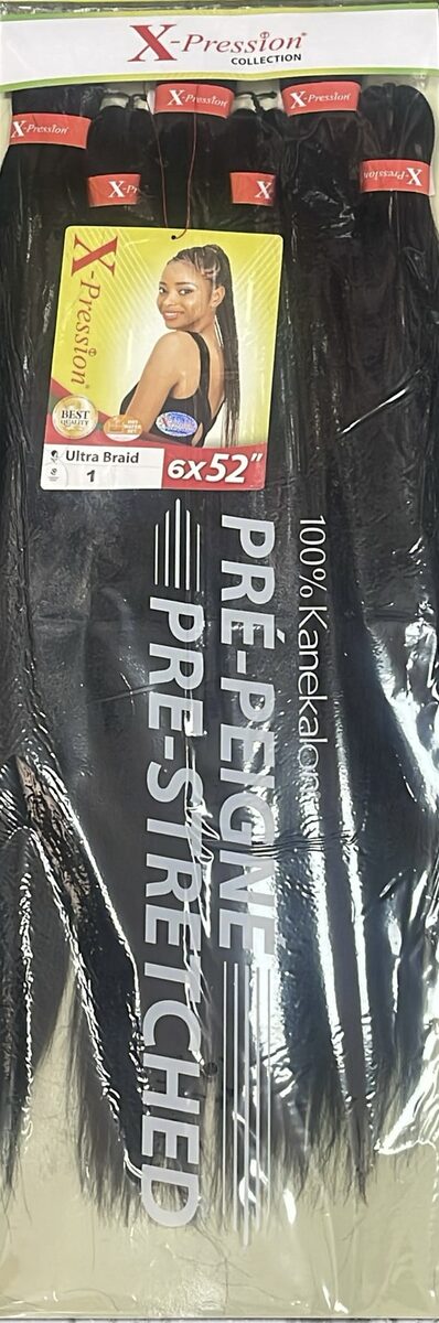 Xpression Ultra Braid 6x52''# 1
