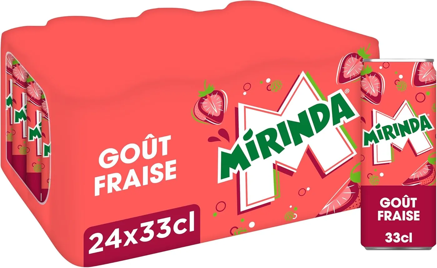 Mirinda Fraise 24x33cl