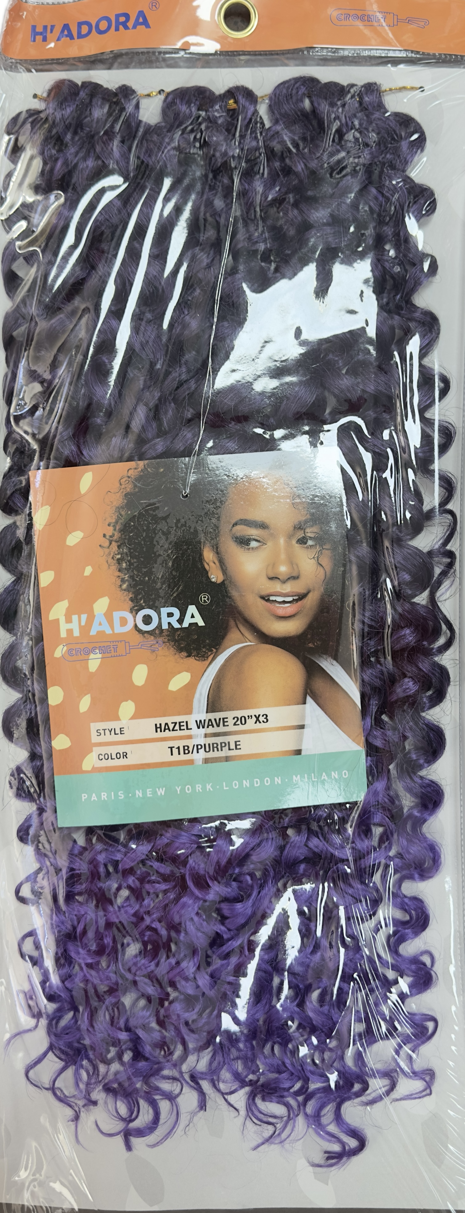 Hazel Wave 20x3 Color #t1b/purple
