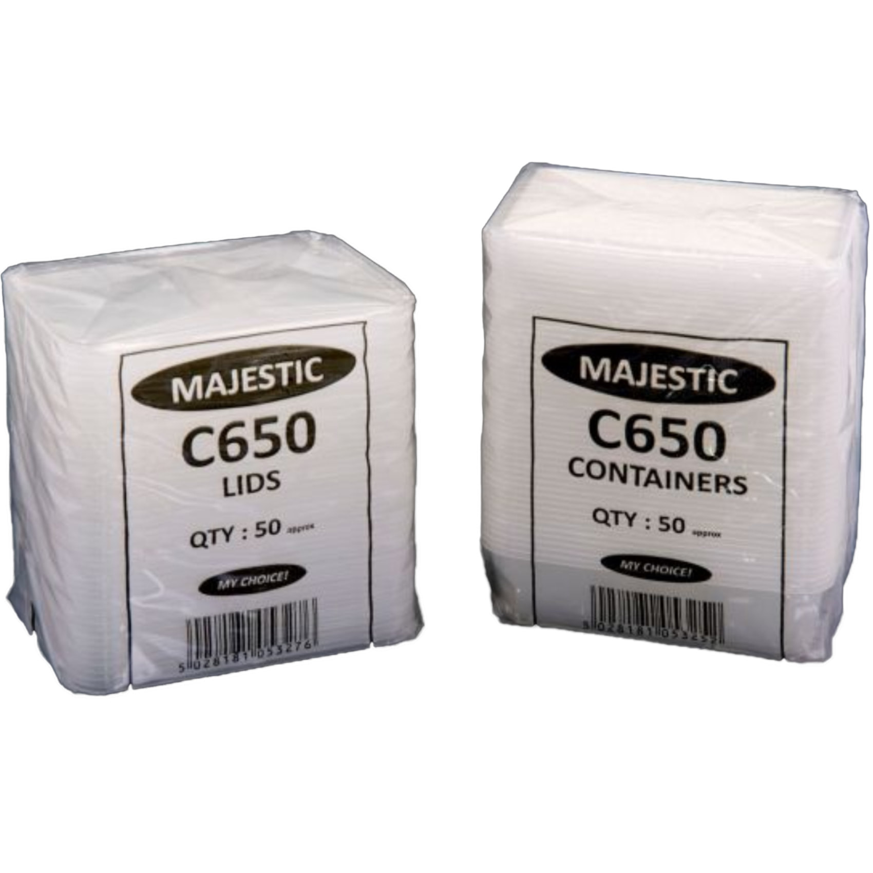 Majestic C650 Lids 50pcs