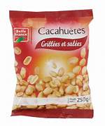 Bf Cacahuetes Grillees Et Salees 250g