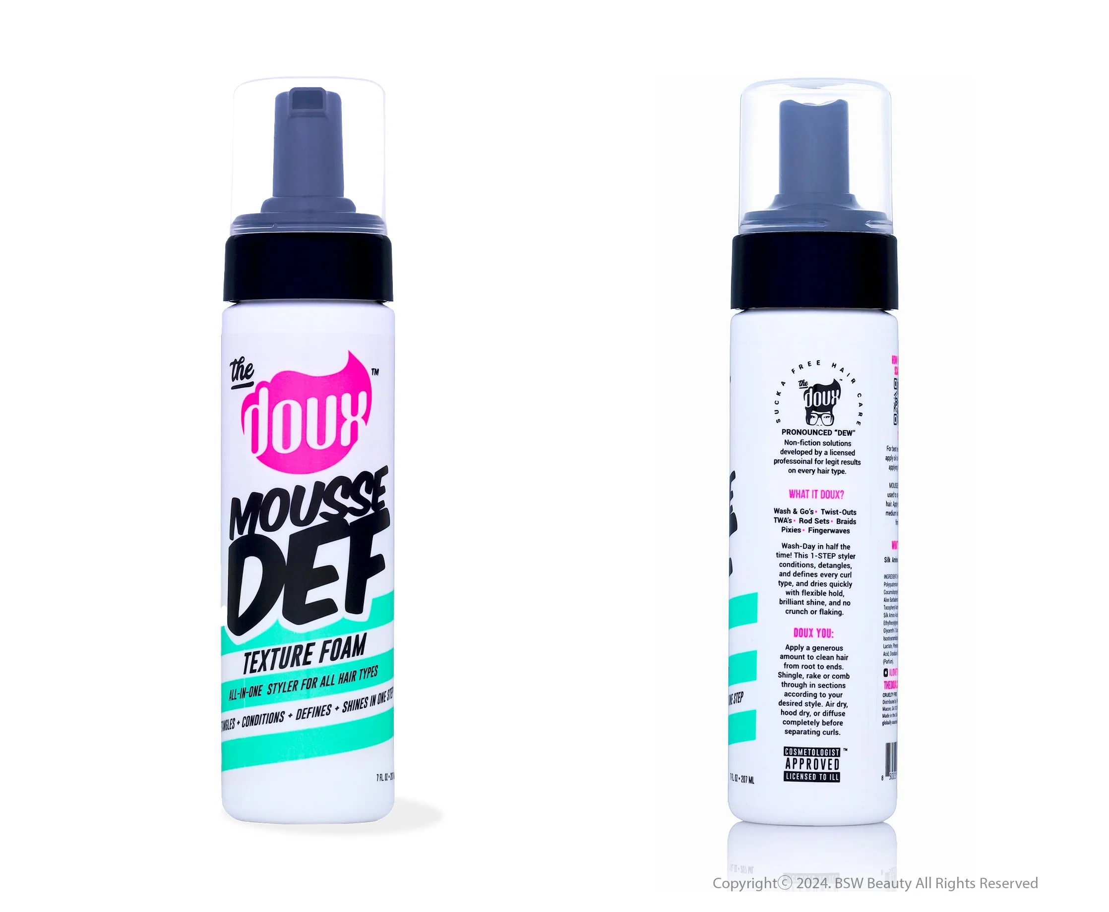 The Doux Mousse Def Texture Foam 7oz