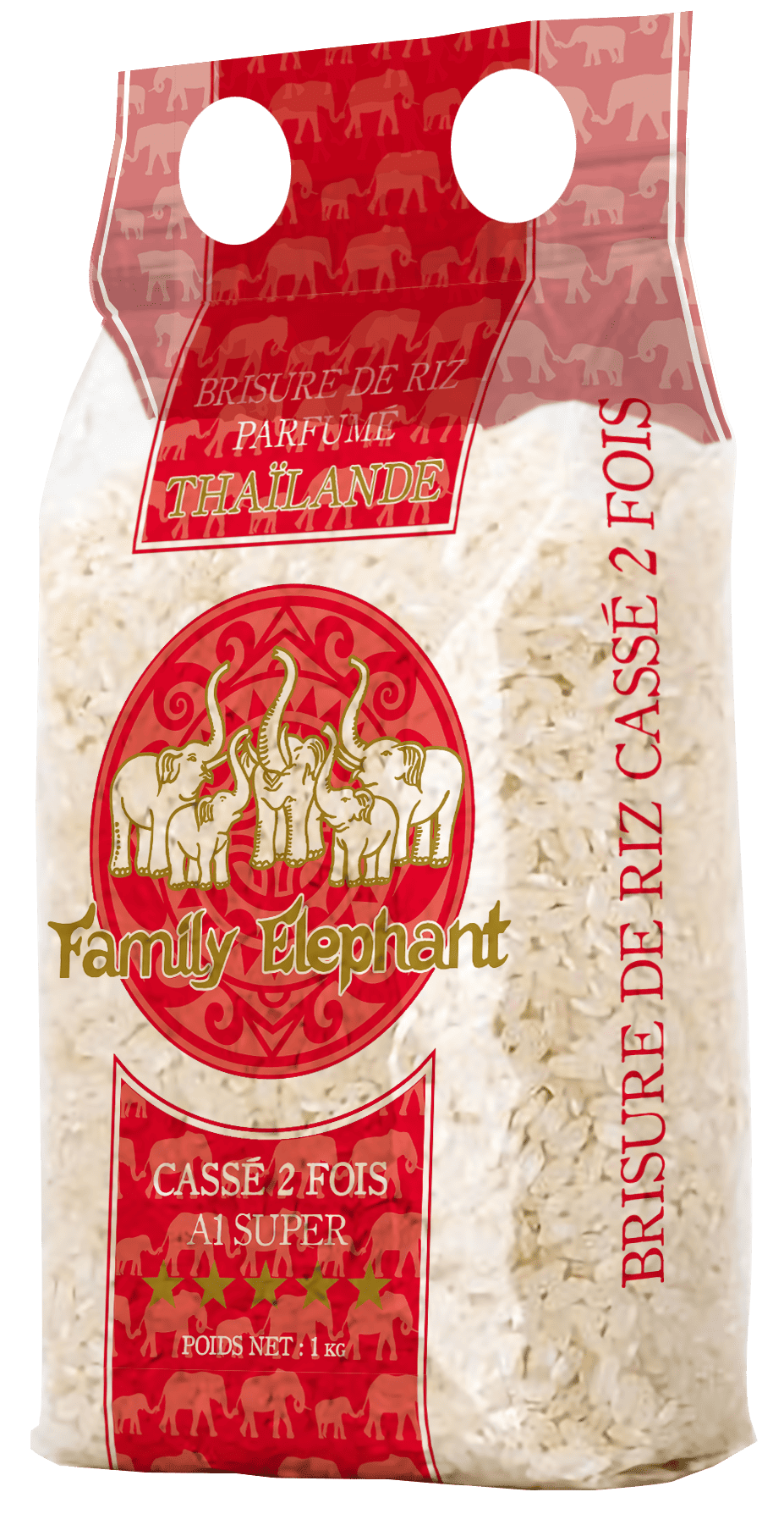 Riz Casse 2fois Family Elephant 1kg