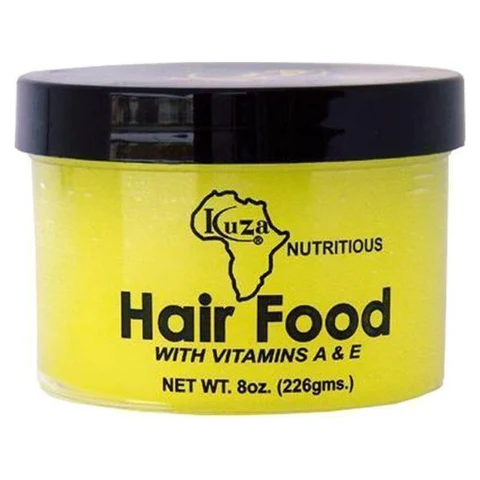 Kuza Hair Food 8oz 226g Yellow