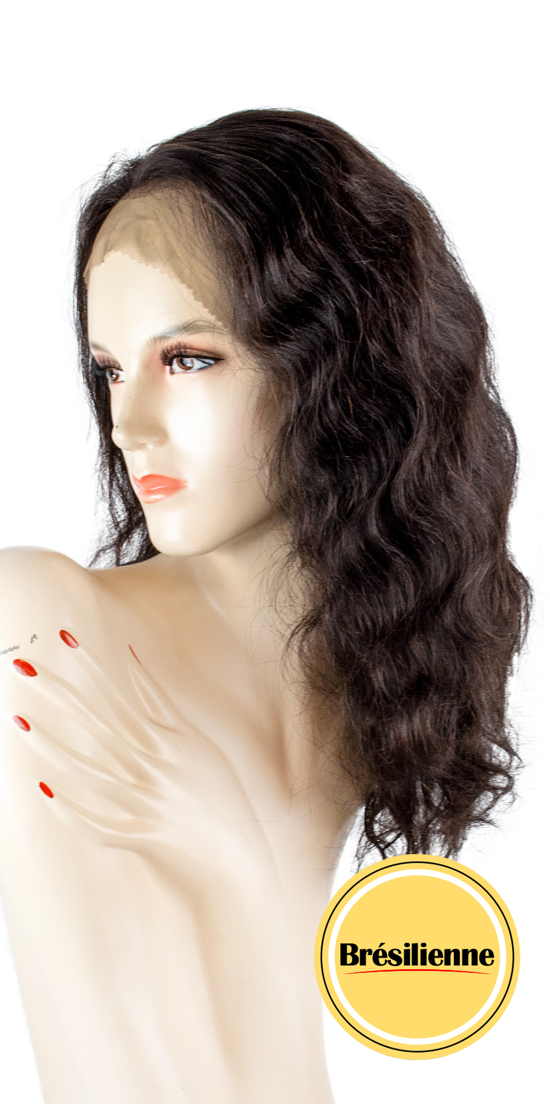 Lana 360°13x5 Lace 18 Perruque Bresilienne  Color # Natural