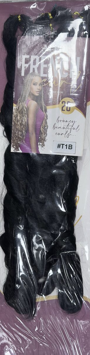 Afro French Curl 28x3 Color # T1b