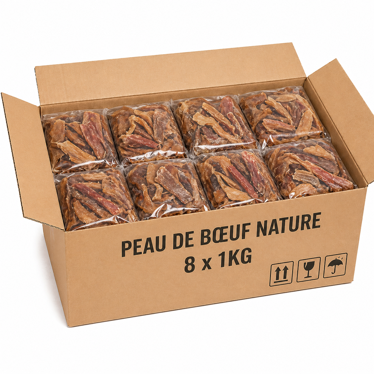 Peau De Bœuf Nature Carton 8 X 1kg