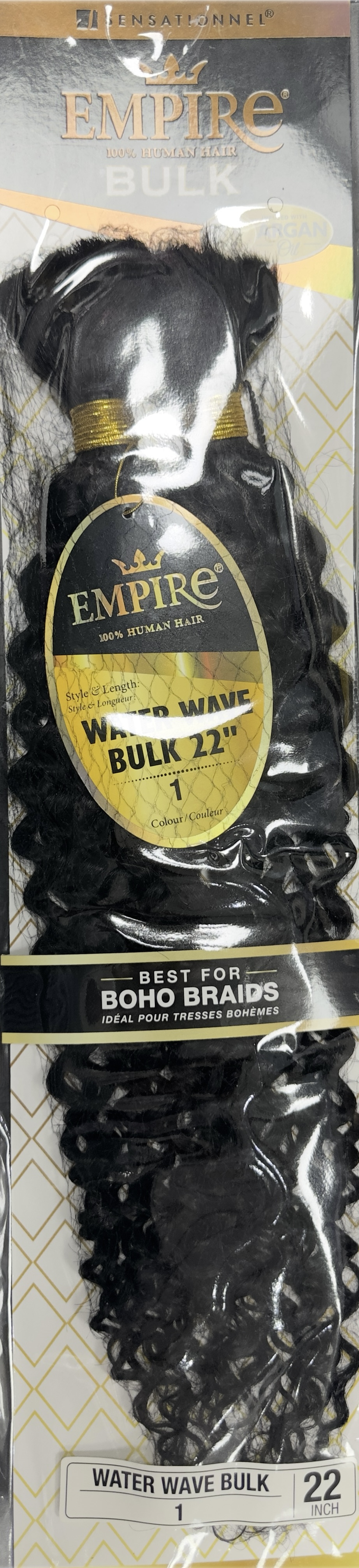Empire Hh Bulk - Water Wave Bulk 22" Color # 1