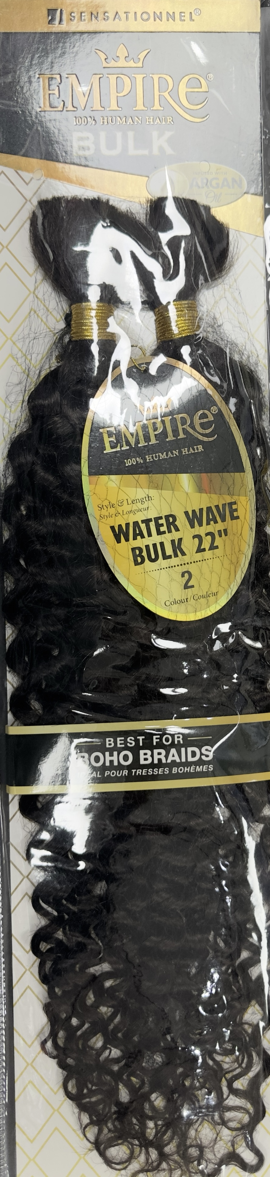 Empire Hh Bulk - Water Wave Bulk 22" Color # 2
