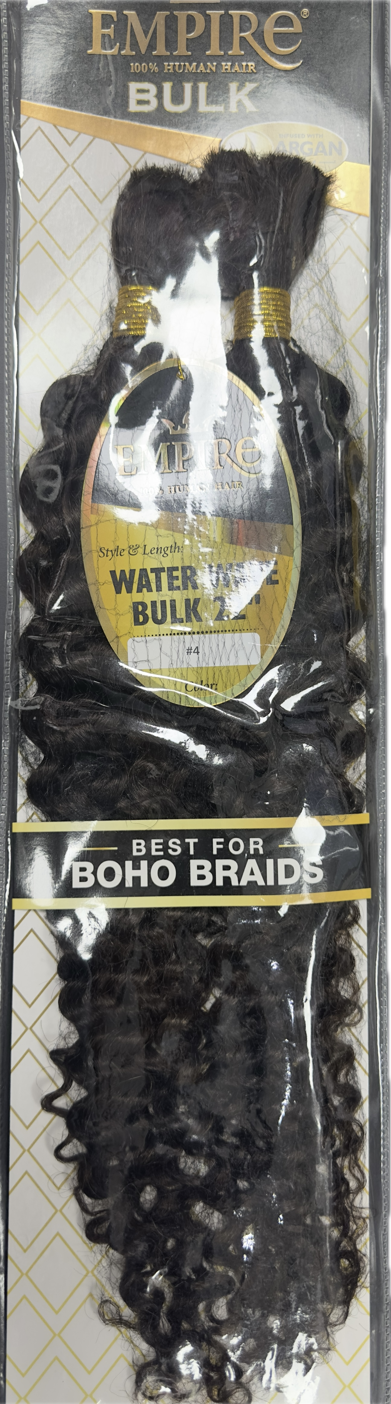 Empire Hh Bulk - Water Wave Bulk 22" Color # 4
