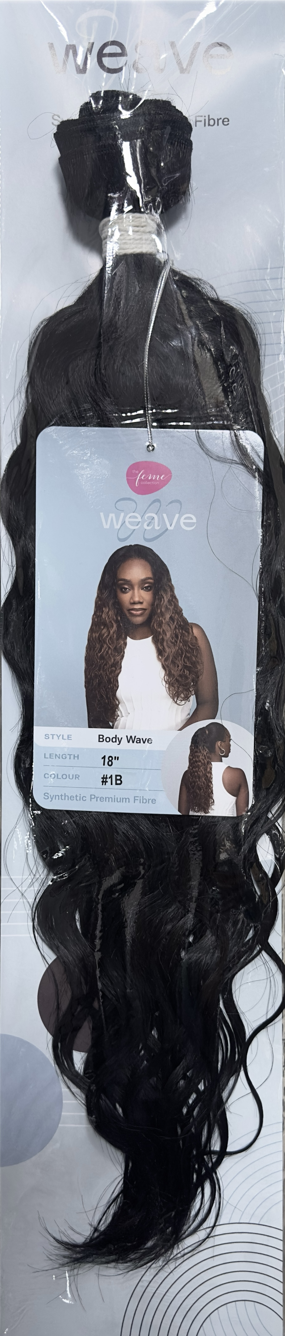 Body Wave 18" The Feme Collection Color # 1b