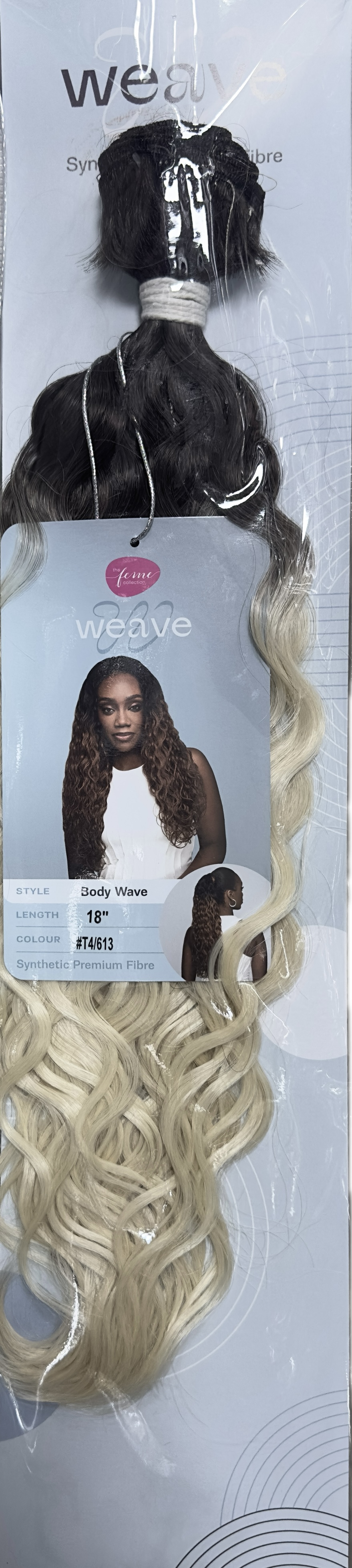 Body Wave 18" The Feme Collection Color # T4/613