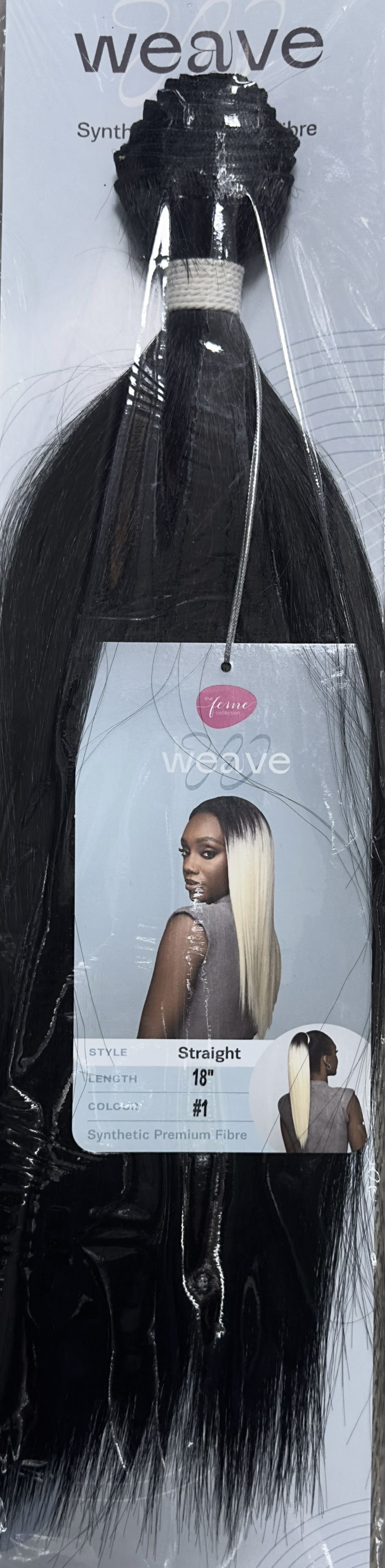 Straight 18" The Feme Collection Color # 1