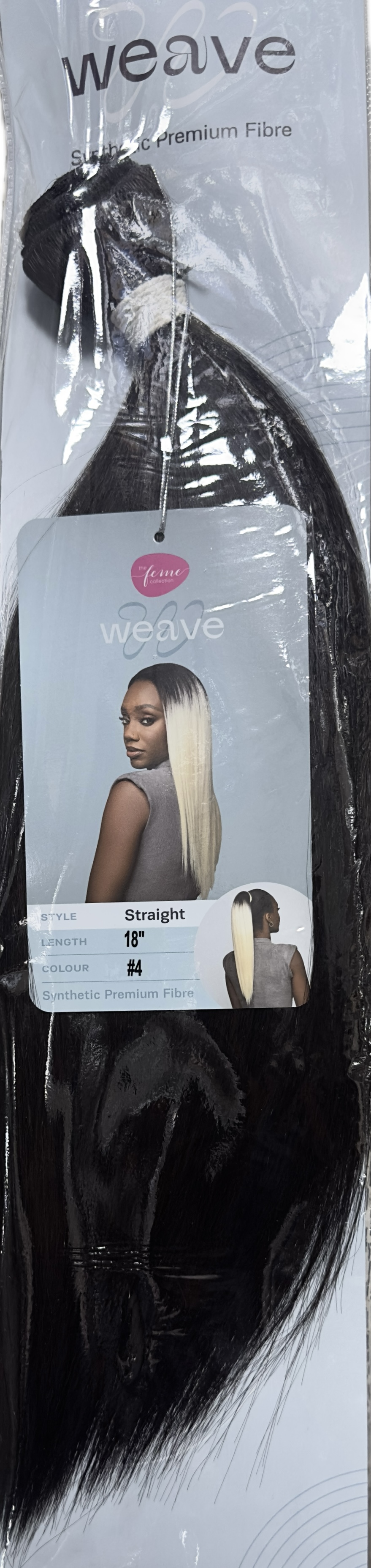 Straight 18" The Feme Collection Color # 4