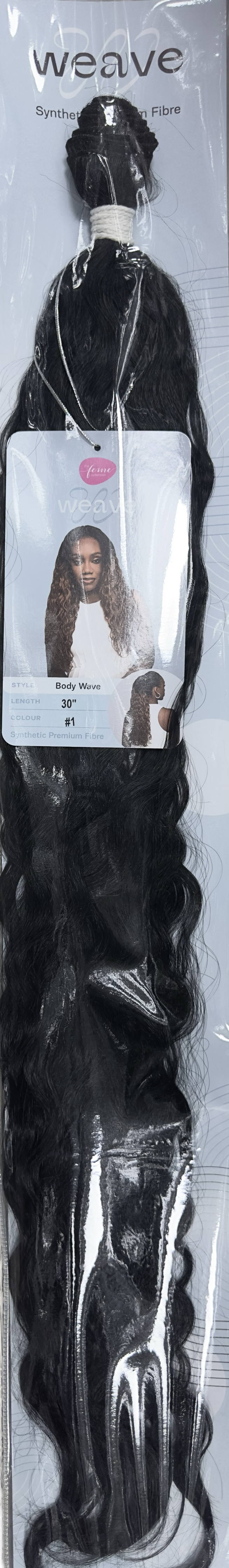 Body Wave 30" The Feme Collection Color # 1