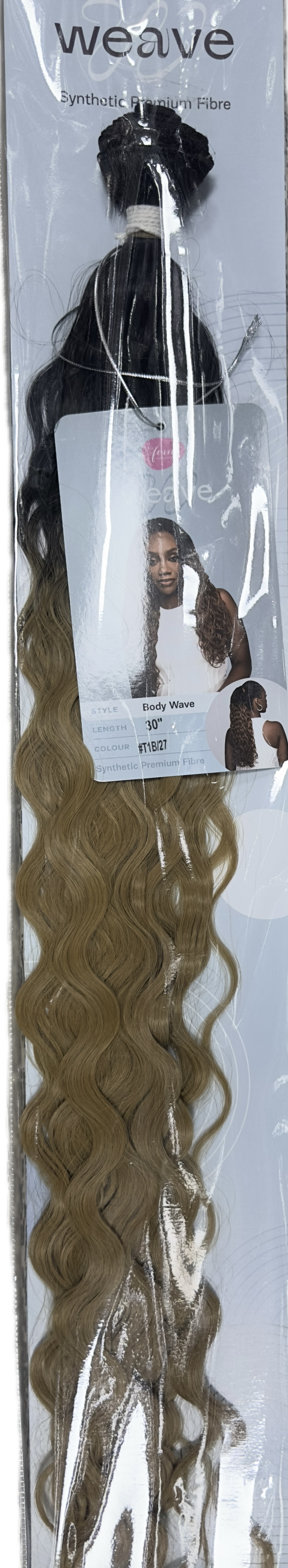 Body Wave 30" The Feme Collection Color # T1b/27