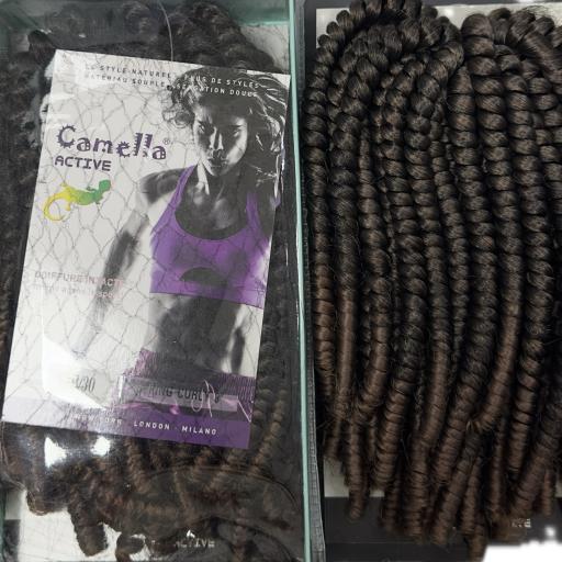 Spring Curly 8" Color # T1b/30