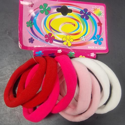 Chouchous Moyenne 8pcs # Blanc, Pink, Rouge Et Rose
