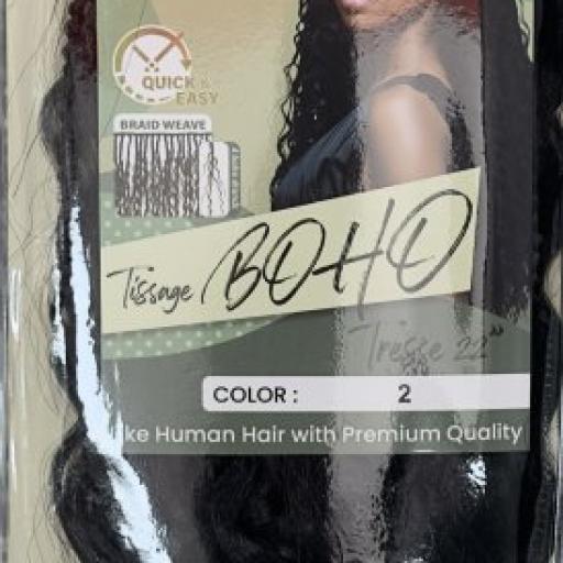 Naomi Tissage Boho Tresse 22" Color # 2