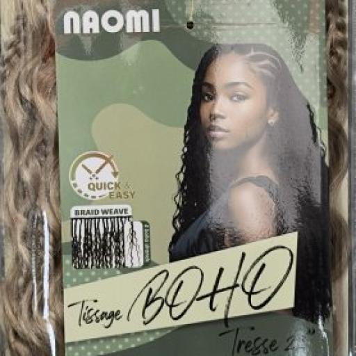Naomi Tissage Boho Tresse 22" Color # T27/613