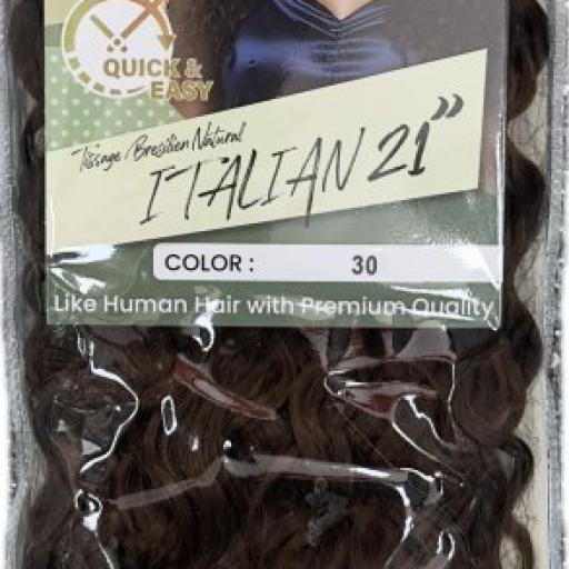 Naomi Tissage Bresilen Natural Italian 21" Color # 30