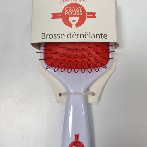 Crazy Pouss Brosse Demelante # Blanc Et Rouge
