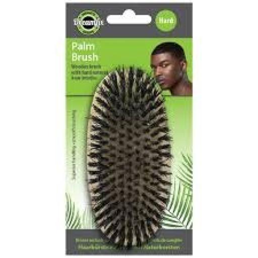 Dreamfix Brosse A Paume Avec Poils Durs # Beige