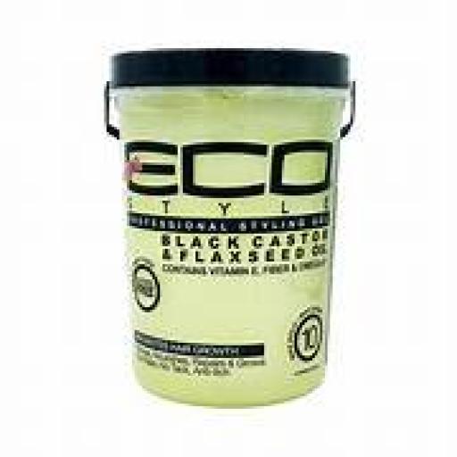 Eco Style Black Castor & Flaxseed Oil 2.36l