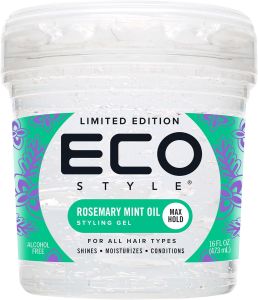 Eco Style Rosemary Mint Styling Gel Max Hold 16 Oz