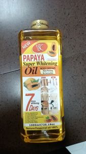 Vsc Papaya Super Whitening Oil 1000ml