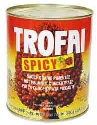 Trofai spicy sauce graine pimentee 800g
