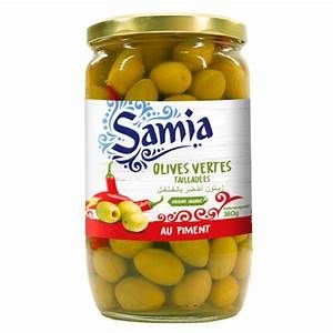 Olives Verts Pimentes Samia 695g